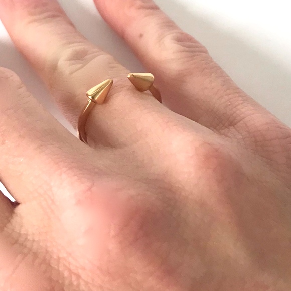 Gold Stud Ring - Picture 6 of 8